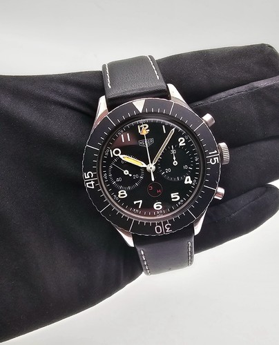 Heuer bundeswehr flyback 1550 - heuer,