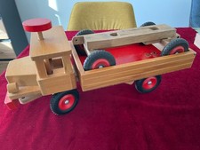 Ddr holzspielzeug kipper - holzspielzeug,