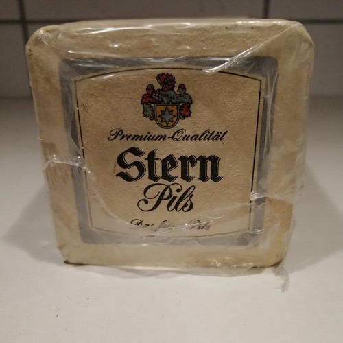 Bierdeckel stern pils 80er - bierdeckel,