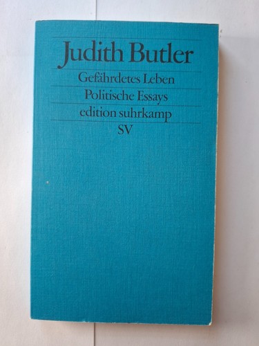 Judith butler gefährdetes - judith,