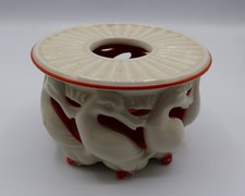 Art Deco - Stövchen mit Enten