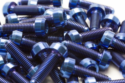 10x titanblau schrauben für - schrauben,