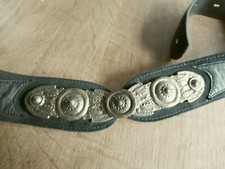 Trachtengürtel Gürtel Nieten Ledergürtel Western Country