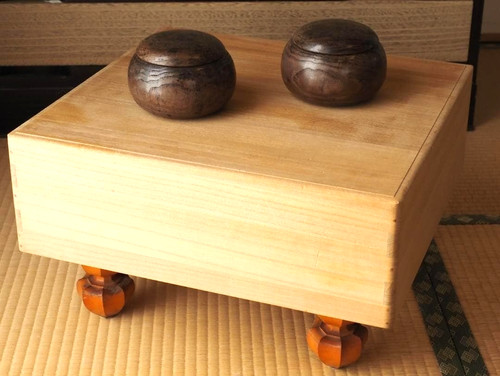 Japanisches vintage holz goban - vintage,