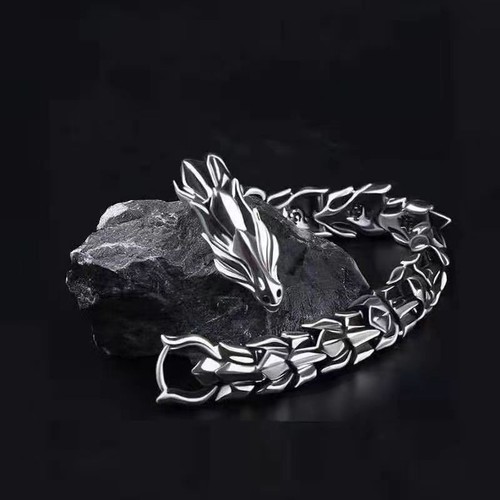 Drachenkopf armband vintage - drachenkopf,