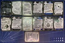 SATA Festplatten Konvolut 13x 500GB 2,5" – getestet mit CrystalDiskInfo