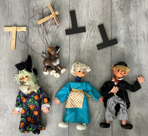 Marionette vintage clown - marionette,