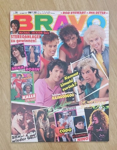 Bravo vom 1983 kiosk - vom, 15.8.1983