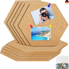 10 Stück Pinnwand Kork