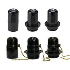 2x E27 Fassung mit Schalter