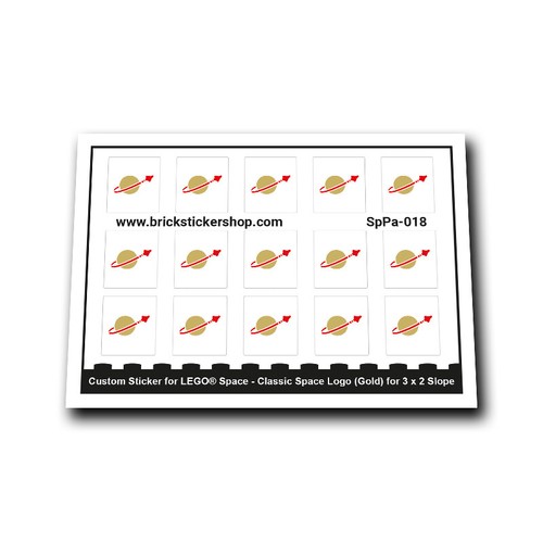 Custom sticker classic space - custom,
