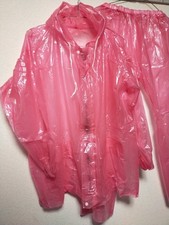 Zarte hellrosa PVC Kunststoff