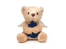 Teddybär Schutzengel mit
