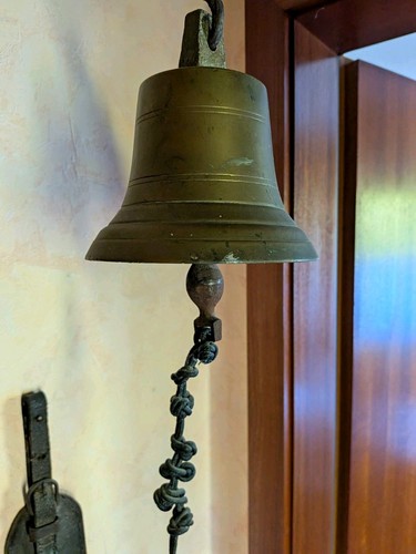 Metall türglocke bronze - türglocke,