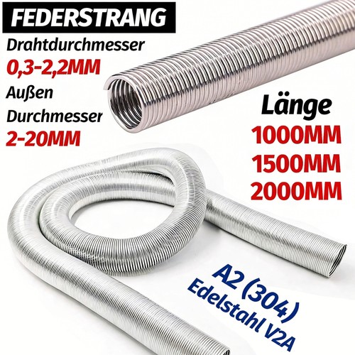 Schutzfedern edelstahl v2a - schutzfedern,