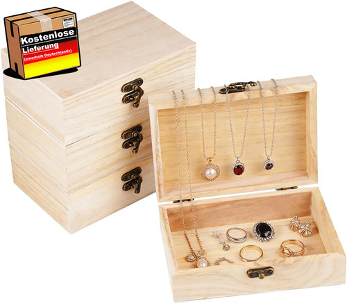 Holzkiste set mit deckel für - mit,