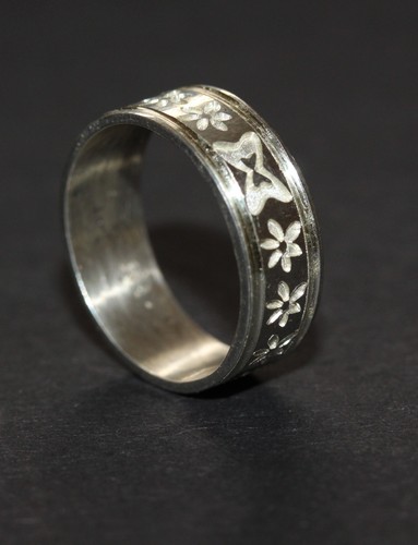 Ring silber 925 mit blüten - silber,