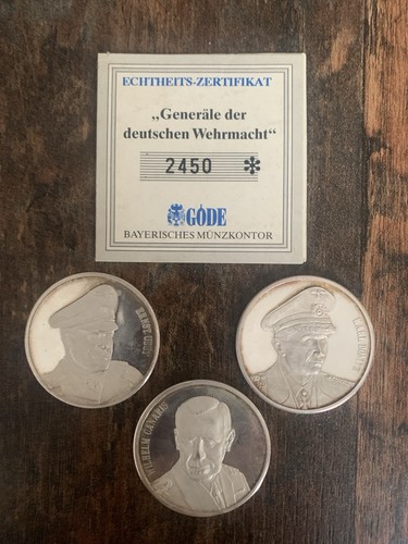 Silbermünzen generäle der - generäle,