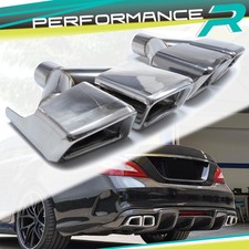 Y-Endrohr Auspuffblenden eckig