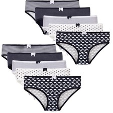 10 Mädchen Slips Unterhosen