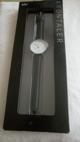 Lederarmbanduhr krontaler - lederarmbanduhr,
