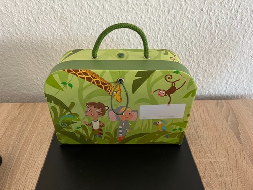 Spielkoffer kinder grün neu - spielkoffer,