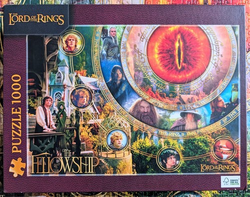 Puzzle herr der - der, ringe