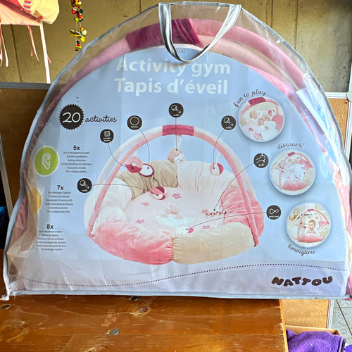 Nattou baby spielmatte mit - baby-spielmatte,