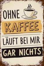 Retro Blechschild COFFEE