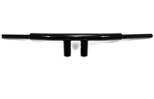 1 Zoll (25,4mm) Lenker Chubby T-bar Club Style 4 Zoll Schwarz kompatibel mit Har