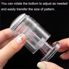 Drehbares Nagelstempel-Set