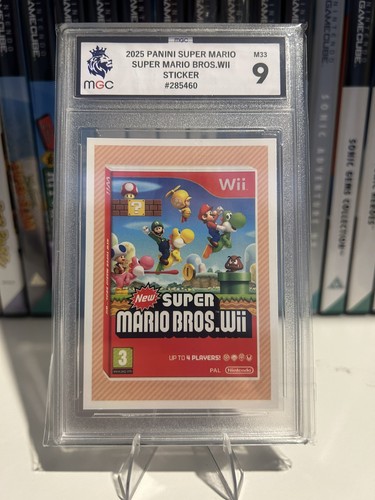 Panini mario sticker - sticker, it's