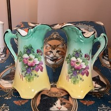 Paar Vintage Keramik Krüge /