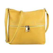 ITAL DAMEN LEDER TASCHE CROSS