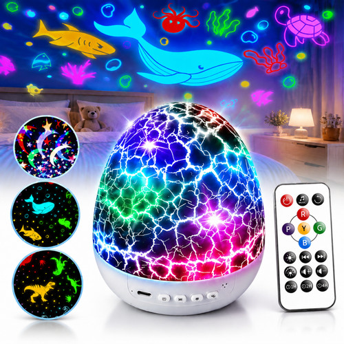 Dino lampe projektor led - dino,