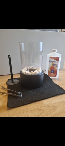 Tischkamin mit zubehör