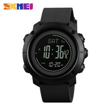 SKMEI 1427 Outdoor Sports Herren Damen Armbanduhr Höhendruck Kompass Digitaluhr