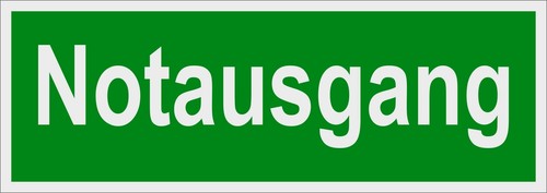 Notausgang 105 297 - notausgang,