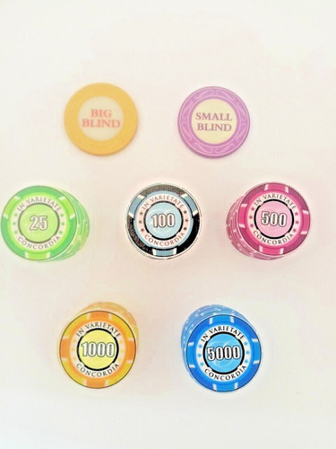 Poker chips set keramik - chips, sunfly