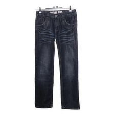 Dognose, Jeans, Größe: 152, Blau, Baumwolle/Polyester, Einfarbig, Denim -IbR