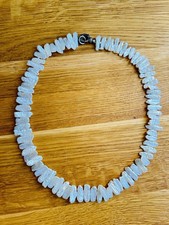 echte Perlenkette, Biwaperlen, 50cm