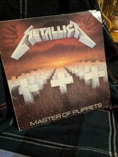 Metallica Master Of Puppets   Music for Nations Vinyl LP 'Swayze Label' RR9717 
