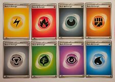 10x Pokemon Basis-Energie-Karten - ALLE TYPEN - deutsch - 2023