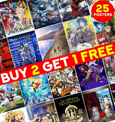 Anime poster wandbild - anime,