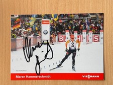 Maren Hammerschmidt - Biathlon - Autogrammkarte original signiert - S10026