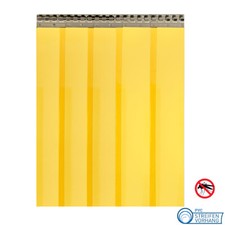 PVC Streifenvorhang Breite 0,85m "Stallvorhang" 200/2mm fertig vormontiert 