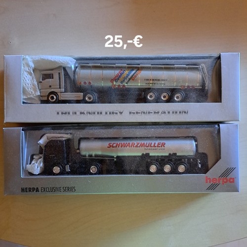 Herpa lkw konvolut 2 x - 1:87,