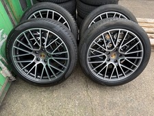 Original Porsche Cayenne Coupe 21" 9Y Sommerräder Felgen RS Spyder 9Y3