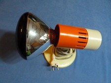 DDR Rotlichtlampe Wärmelampe 70er Jahre mit original Leuchtmittel