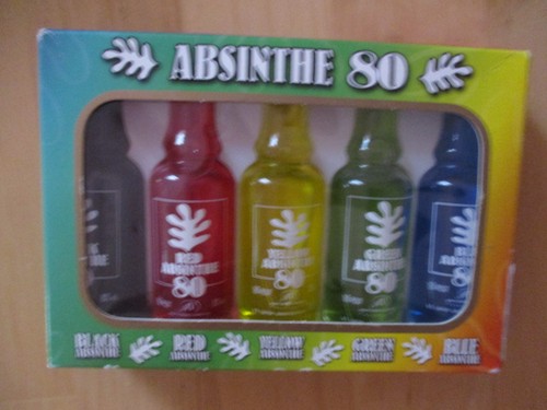 Absinthe set flaschen - 5, je